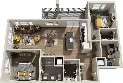Floor plan B2