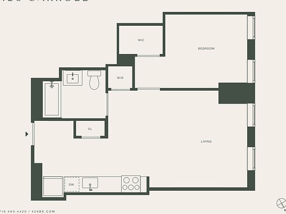 2nd image of 420 Carroll St #E606