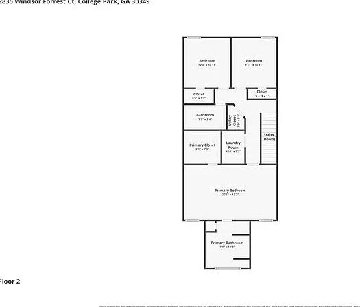 3 bed, 2.5 bath, 1680 sqft, $1,795 — Photo 3