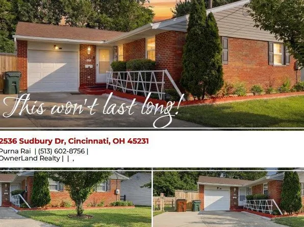 2536 Sudbury Dr, Cincinnati, OH 45231