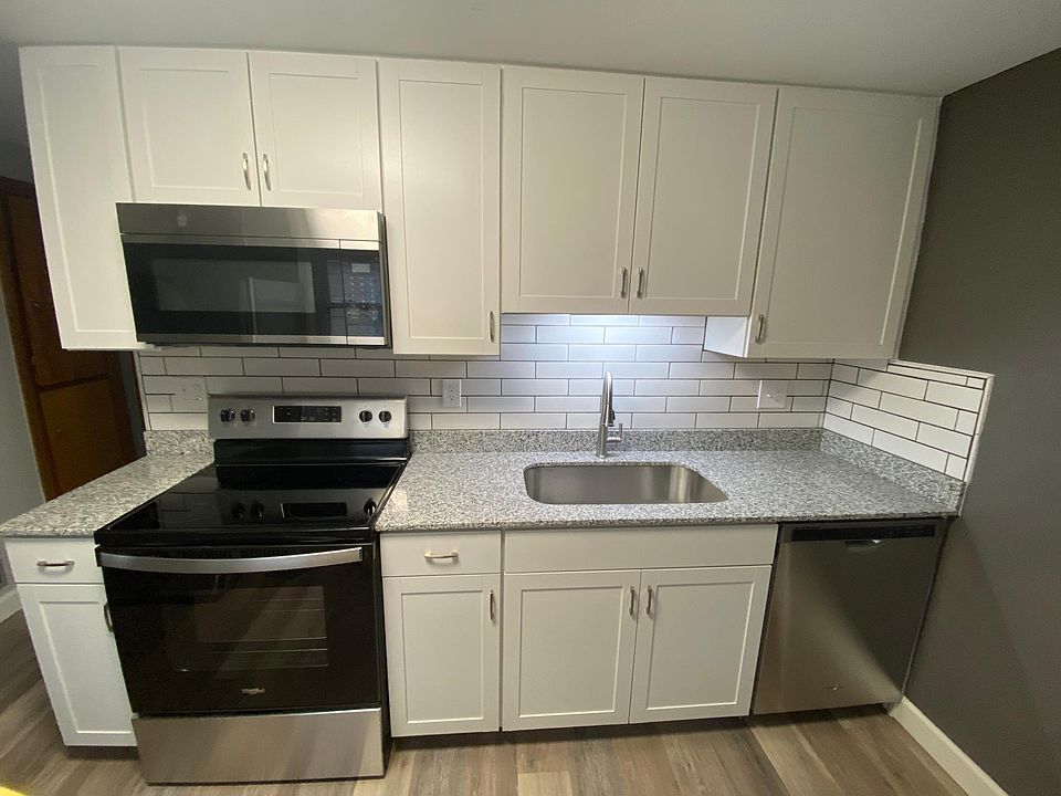 Stove, microwave, Dishwasher