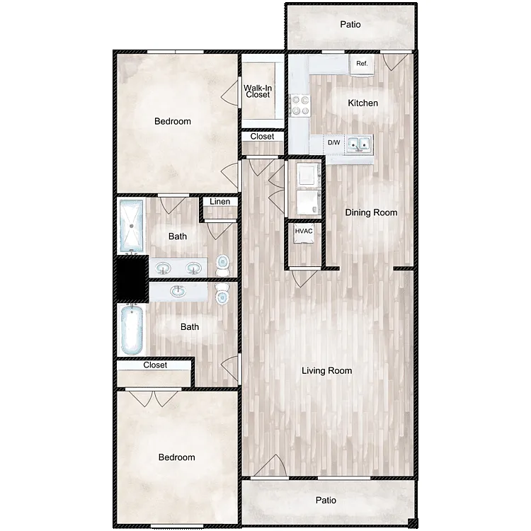 Floor plan The Madison