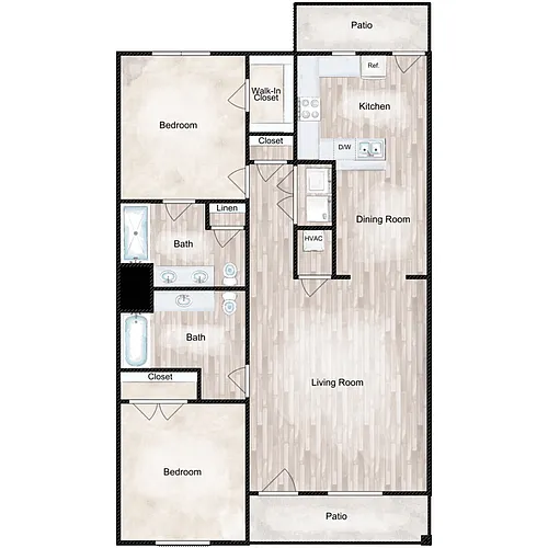 Floor plan The Madison