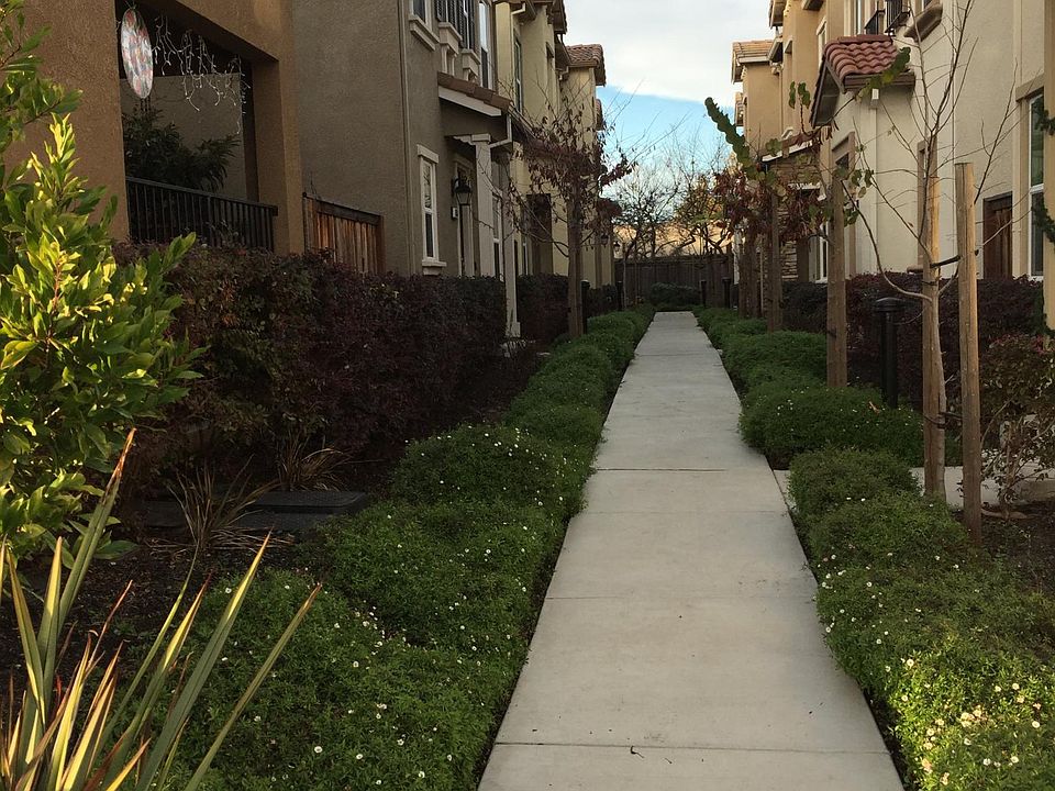 Pathway to town house