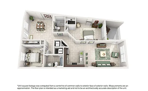 Floor plan Model B2