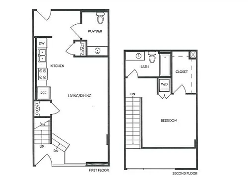 Floor plan Work From Home Loft 2