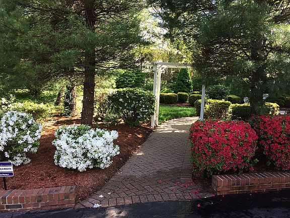Driveway Entrance to Yard