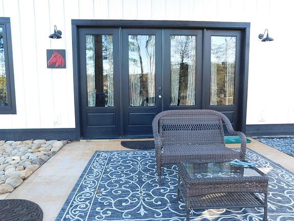 Front door entry and porch