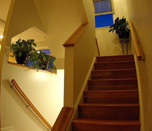 hallway leading upstairs