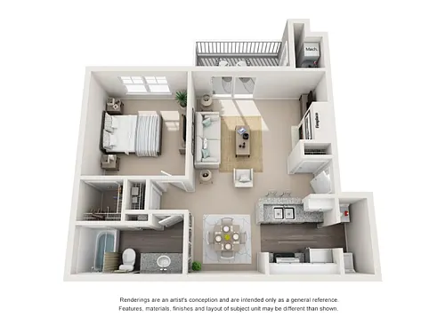 Floor plan The Santee