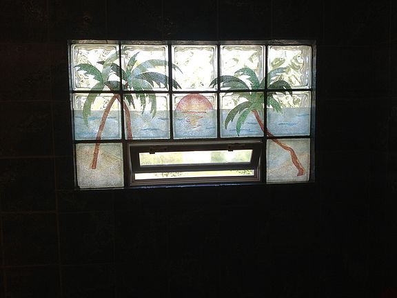 Bathroom window