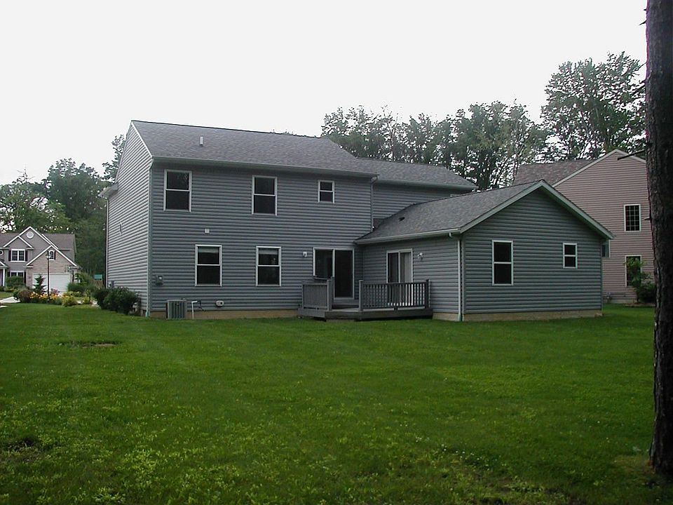 Back view of house