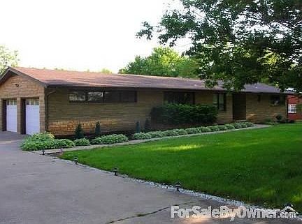 Driveway and East side of House