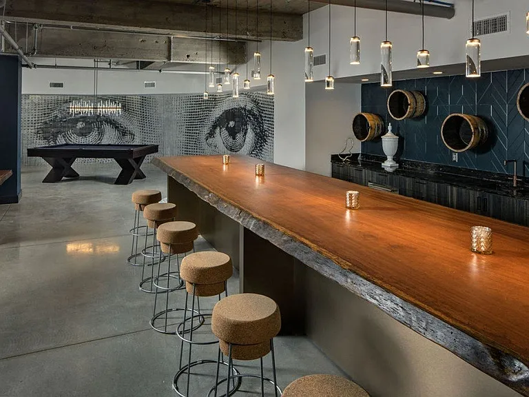 Speakeasy-inspired Resident Lounge