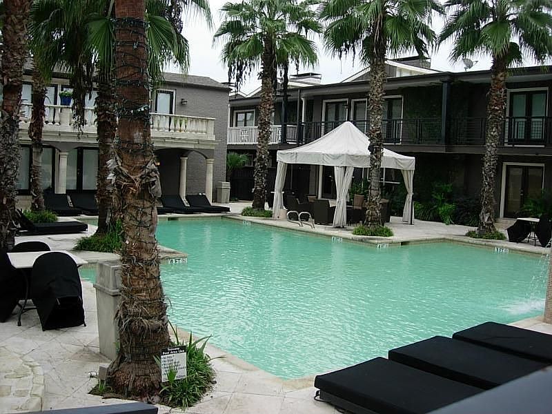Gated resort-style complex