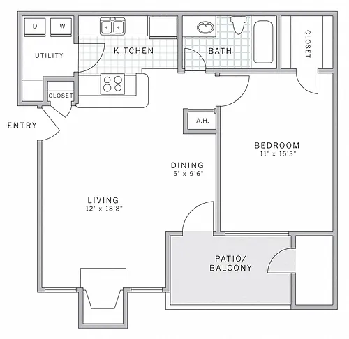 Floor plan A1