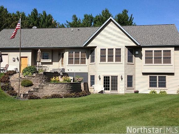 Backyard view of home from the lake.
