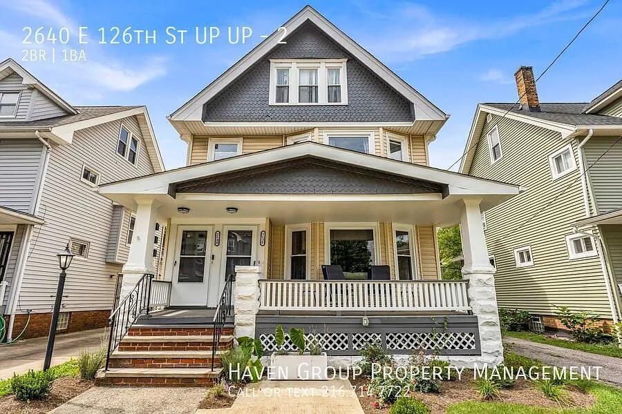 2638 E 126th St | Unit 2 UP, Cleveland, Ohio, 44120 - Spacious 2-bed 1-bath multi-family home! — Photo 2