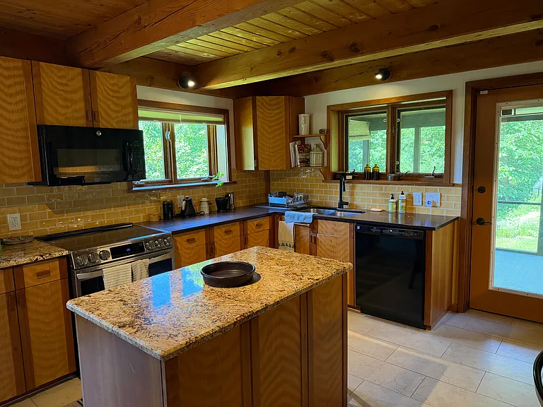 Dishwasher and induction top stove.