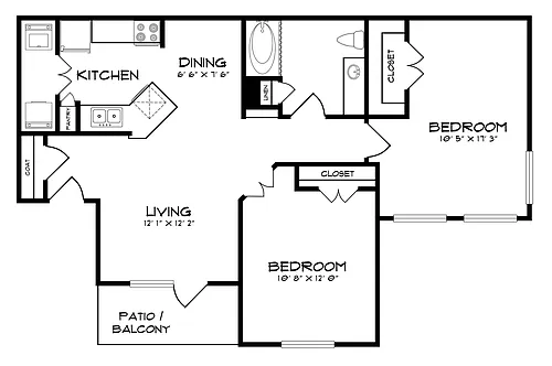 Floor plan B1