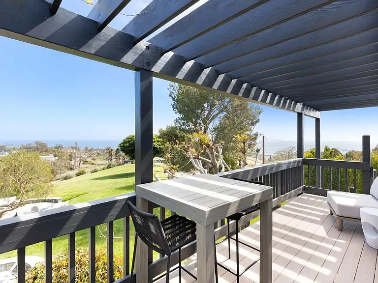 Master Bedroom Balcony with ocean views.