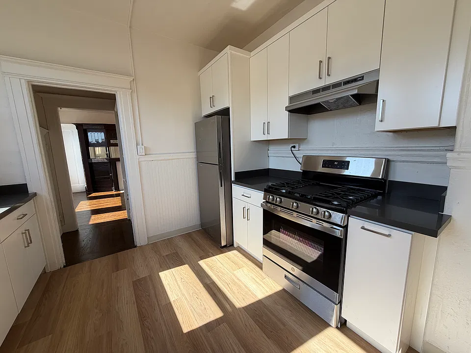 Freshly painted throughout. Lots of cabinets and storage.