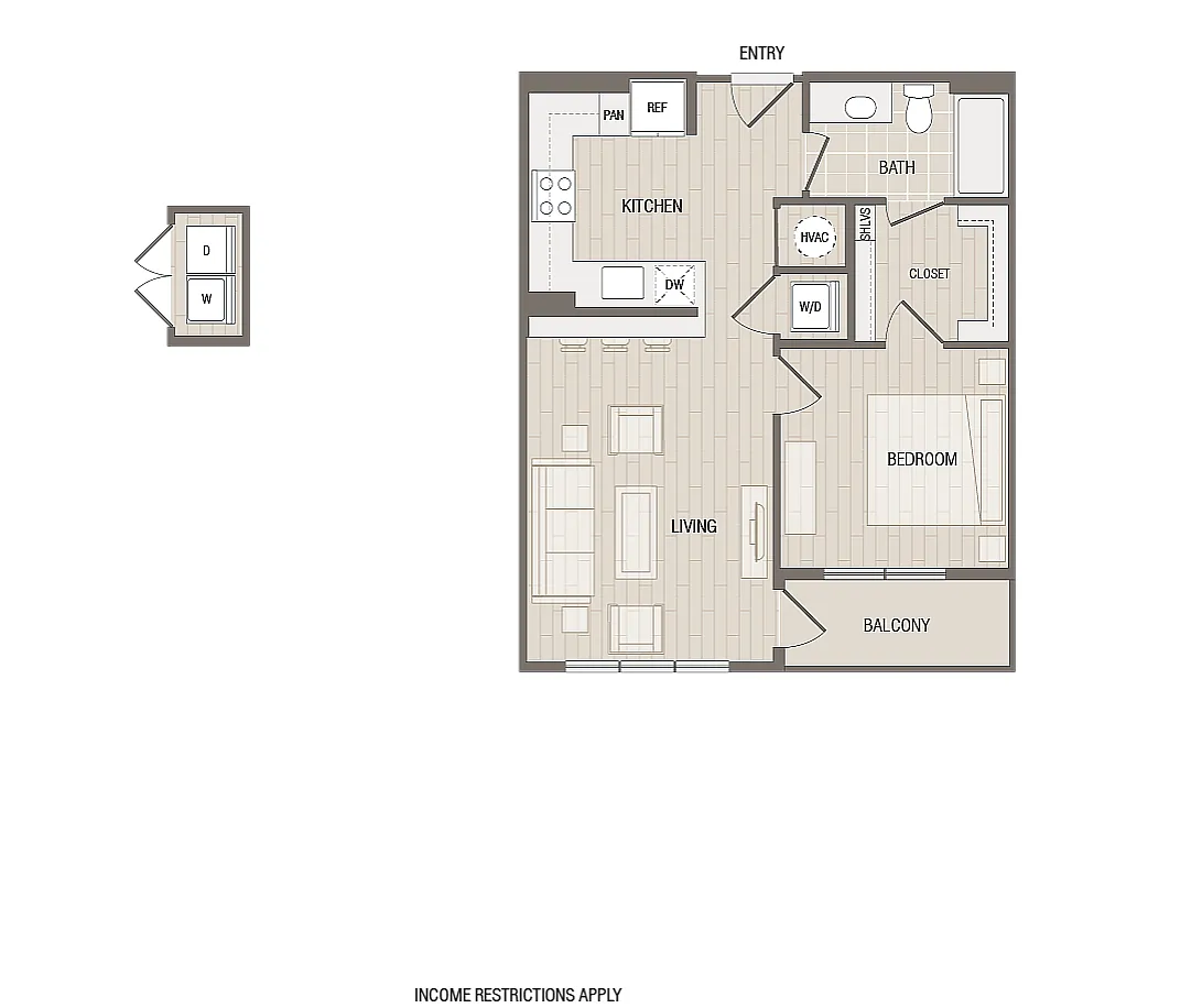 Floor plan A1.2.P8 Affordable