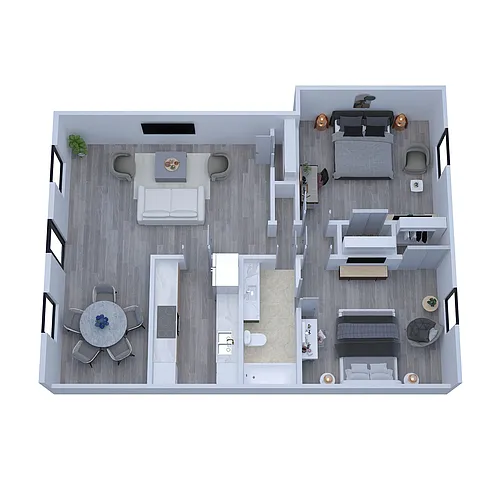 Floor plan B1 2X1