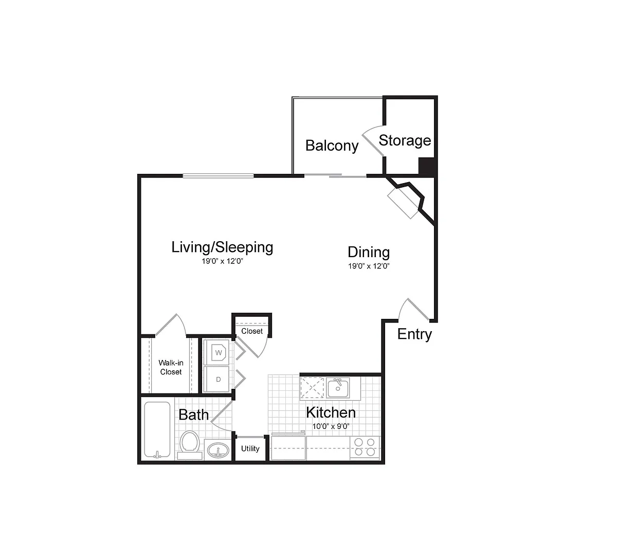 Floor plan S1