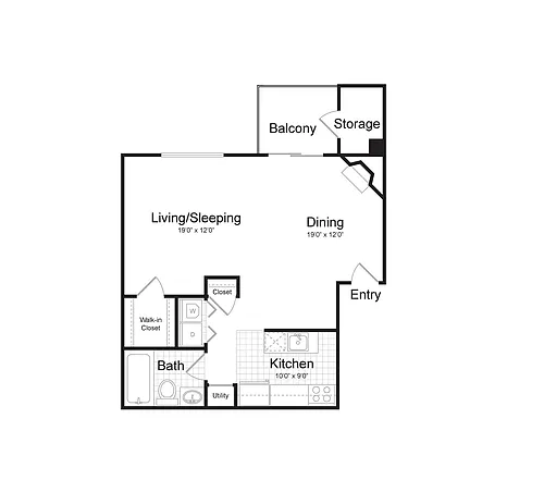 Floor plan S1