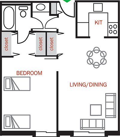 2nd image of 2720 N Frederick Ave APT 343