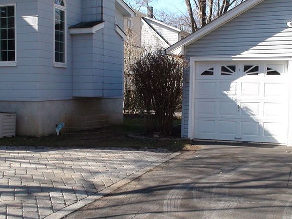 patio and garage