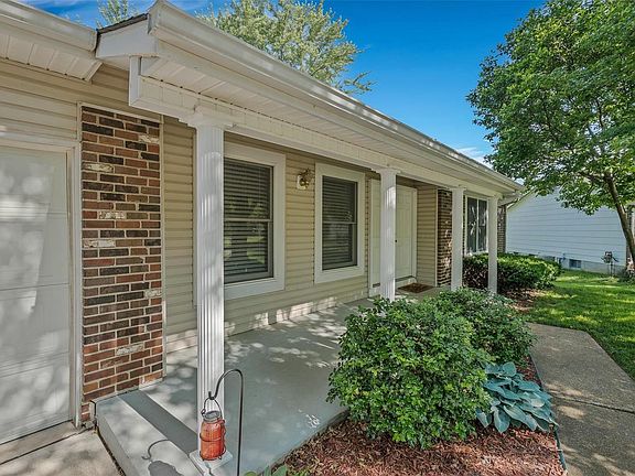 Covered front porch
