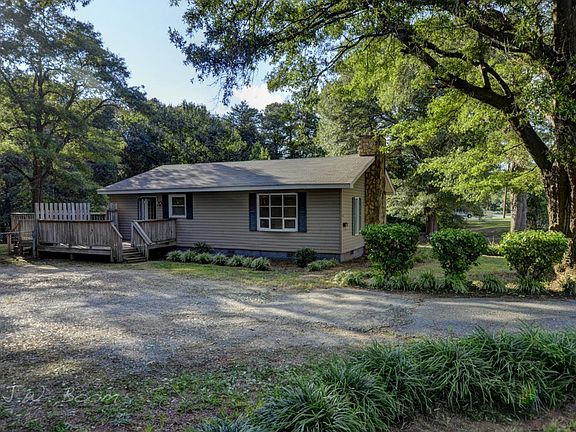 Ample parking and deck in front of the door