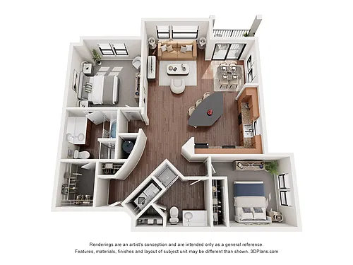 Floor plan B2