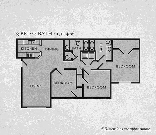 Floor plan Vista Ridge 3