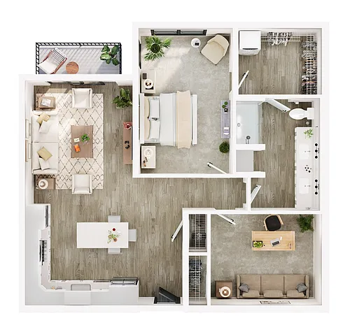 Floor plan Smoky