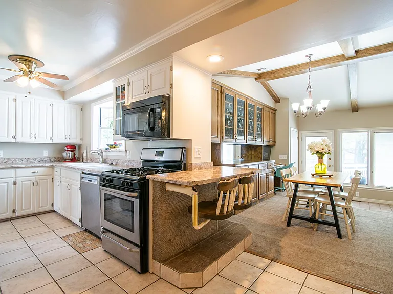 Kitchen and Dining Area