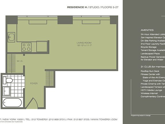2nd image of 9 W 31st St APT 24H