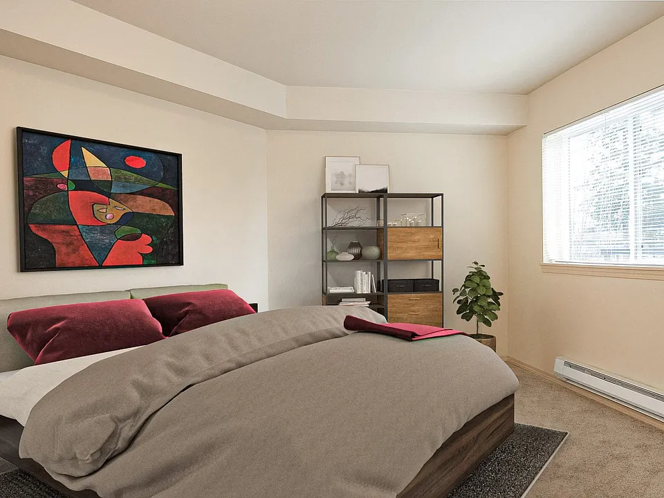 2x2 - 979 SF - Bedroom 1