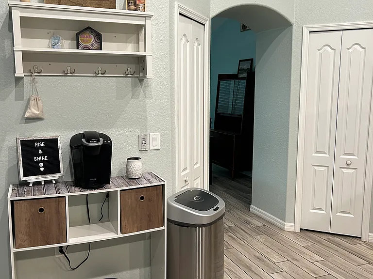 Double pantry in kitchen