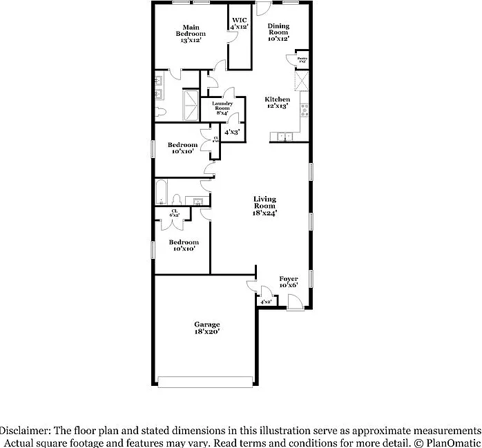 3 bed, 2.0 bath, 1510 sqft, $1,760 — Photo 2