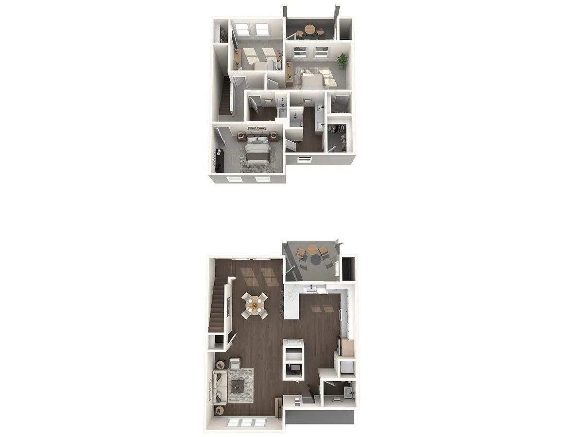Floor plan TH-C