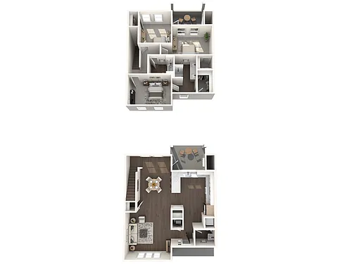 Floor plan TH-C