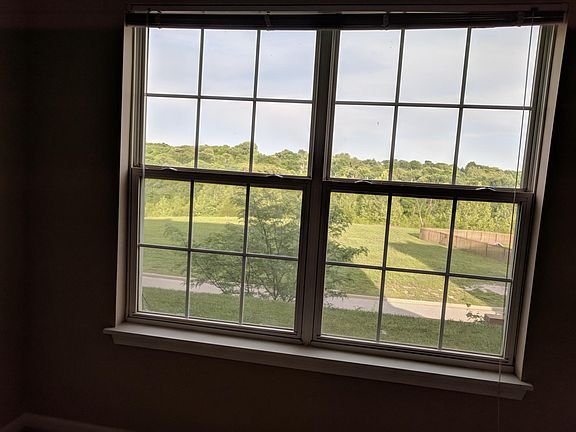 View out of the dining room - No looking at an ugly building