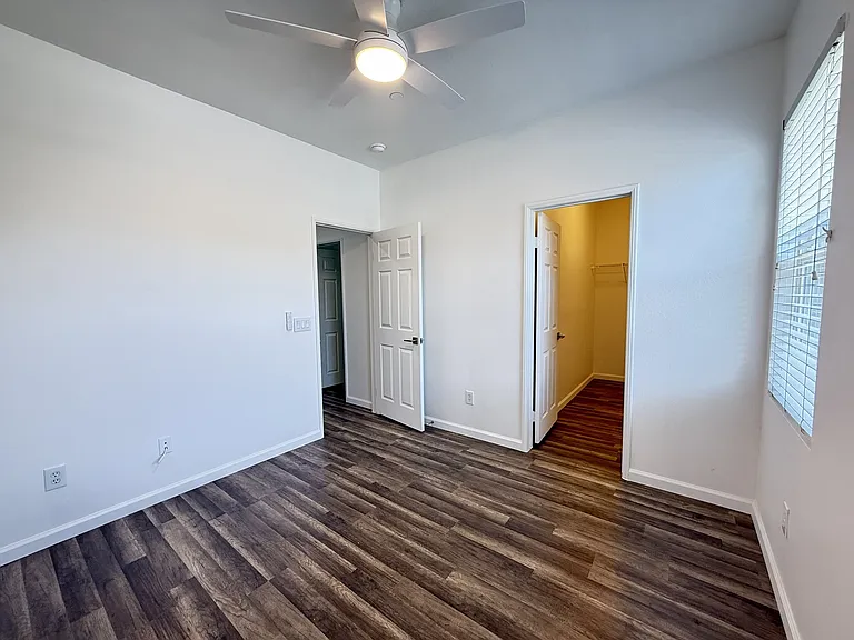 Second bedroom with walk in closet