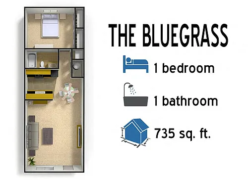 Floor plan The Bluegrass