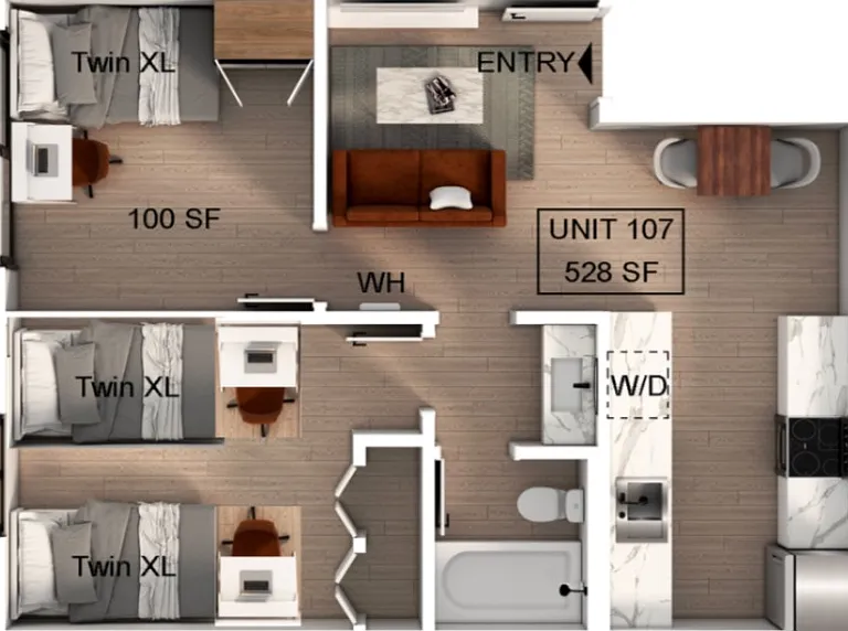 2 Bedroom | 1 Bathroom Apartment 2 Bedroom | 1 Bathroom Apartment