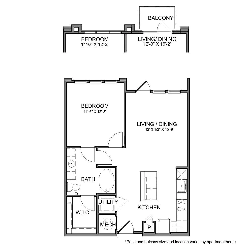 Floor plan BE.A11