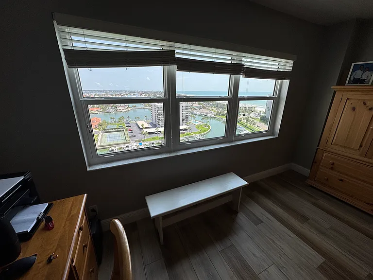 View from master bedroom